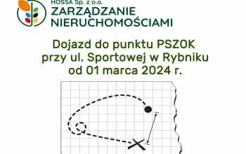 Dojazd do punktu PSZOK przy ul. Sportowej od 01 marca 2024 r.